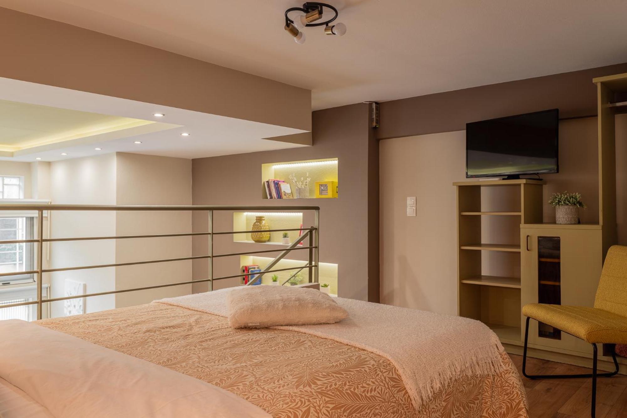 City Stay In The Center Of Athens 'A Modern Loft' Ngoại thất bức ảnh